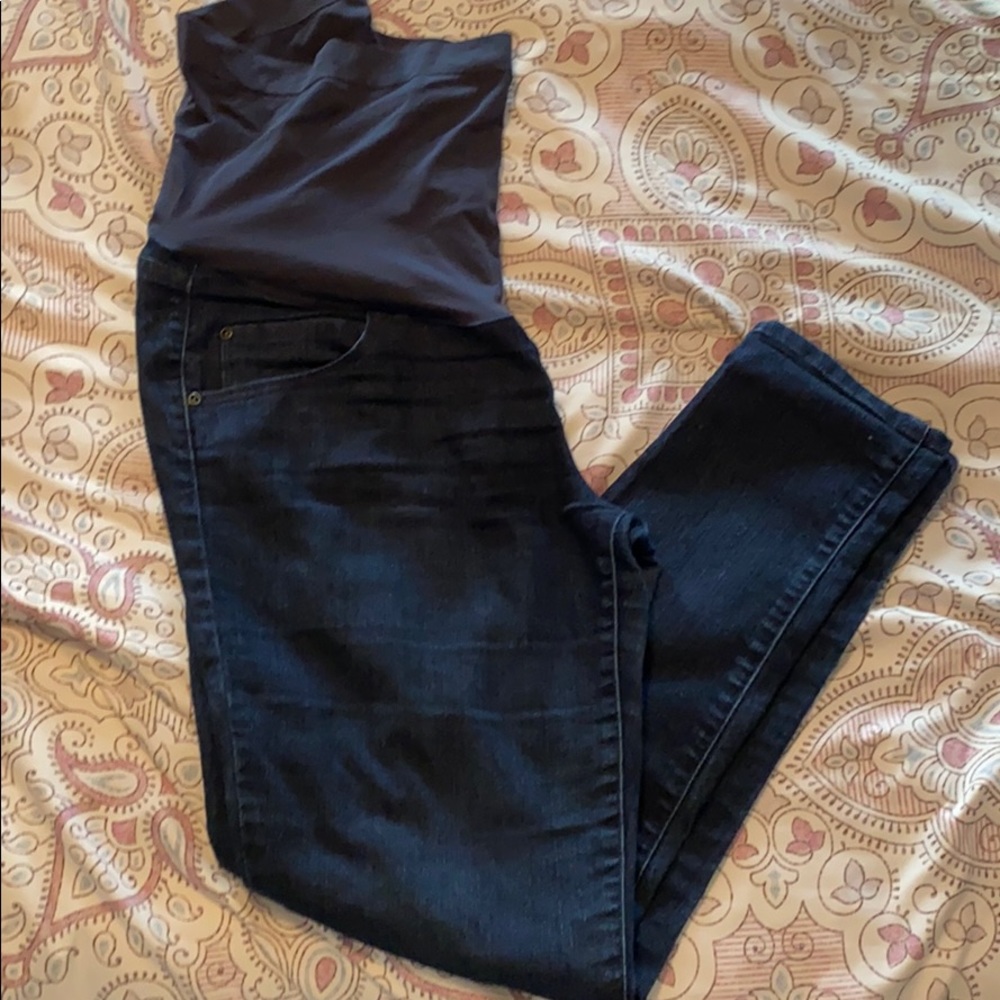 A-glow maternity skinny jeans